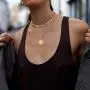 FUTIMELY 18k Gold Queen Coin Necklace for Women,Multilayer Coin Medallion Pendant Necklace Adjustable Layering Paper Clip Choker Necklaces Chain Set for Girls Jewelry FUTIMELY 18k Gold Queen Coin Necklace for Women,Multilayer Coin Medallion Pendant Necklace Adjustable Layering Paper Clip Choker Necklaces Chain Set for Girls Jewelry