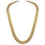 Mens Cuban Link Chain Stainless Steel Curb Necklace 18K Gold Chain Choker W:11mm 13mm 16mm 18mm 22m L:7.5inch-30inch