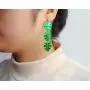 Womens Fashion and Fun Lightweight Acrylic Big Cute Drop and Dangle Statement Earrings