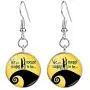 Jack and Sally Nightmare Before Christmas Moon Pendant Necklace, Earrings, Bracelet, Charms Gift (C) Jack and Sally Nightmare Before Christmas Moon Pendant Necklace, Earrings, Bracelet, Charms Gift (C)