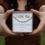 RareLove I Love You Morse Code Bracelets Secret Message Gift For Her Rose Golden Beads String Bracelet Women Girls