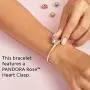 PANDORA Jewelry Moments Heart Clasp Snake Chain Rose Bracelet PANDORA Jewelry Moments Heart Clasp Snake Chain Rose Bracelet