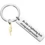 CYTING Lightning Bolt Keychain Be Like A Lightning Bolt Strong and Powerful Inspirational Keychain Lightning Jewelry Encouragement Gift