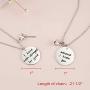 Melix Home Wicked The Musical Necklace Because I Knew You I Have Been Changed for Good Gifts for Sister BFF Gifts Necklace Set of 2 Melix Home Wicked The Musical Necklace Because I Knew You I Have Been Changed for Good Gifts for Sister BFF Gifts Necklace Set of 2