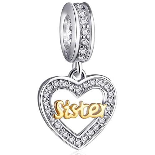 ZIYOU 925 Sterling Silver Charms Fit Women Charm Bracelet - Mothers Day/Thanksgiving/Birthday Gifts for Mom/Nana/Family/Friend, More Style Choice