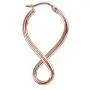 Hoops & Loops Sterling Silver Infinity Polished Hook Endless Earrings Hoops & Loops Sterling Silver Infinity Polished Hook Endless Earrings