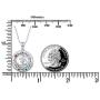 PRAYMOS 925 Sterling Silver Necklace Protective Healing Necklace Pendant Jewelry Unique Gifts for Her…