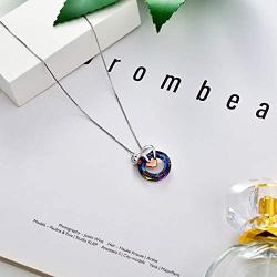 TOUPOP Sloth Gifts for Women s925 Sterling Silver Sloth Pendant Necklace with Volcano Crystal Jewelry Gifts for Birthday Best Friend Mothers Day gifts for her Mom Wife Daughter Granddaughter Animal Lovers