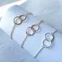 Your Always Charm Mothers Day Gifts , Mother Daughter Bracelet Set for 2,Interlocking Heart Mothers Day Jewelry Gifts from Daughter
