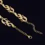 Hip Hop Flame Choker Necklace Earing Set Streetwear Punk Style Gold Black Pendant Necklace Accessory Cool Rock Chain Necklace Jewelry Accessories for Hip Hop Male Female Lovers Hip Hop Flame Choker Necklace Earing Set Streetwear Punk Style Gold Black Pendant Necklace Accessory Cool Rock Chain Necklace Jewelry Accessories for Hip Hop Male Female Lovers