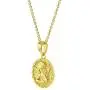 In Season Jewelry 18k Yellow Gold Plated Guardian Angel Medal Baptism Gift Pendant Necklace 18'' In Season Jewelry 18k Yellow Gold Plated Guardian Angel Medal Baptism Gift Pendant Necklace 18''