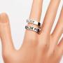 G-Ahora Kpop Blackpink Finger Ring Blackpink Group Gifts Member Name and Birtday Engraved Ring for Blackpink Lover Blackpink Fans