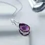 Gem Stone King 925 Sterling Silver Amethyst Pendant Necklace 6.50 Ct Pear Shape Gemstone Birthstone For Women with 18 Inch Silver Chain Gem Stone King 925 Sterling Silver Amethyst Pendant Necklace 6.50 Ct Pear Shape Gemstone Birthstone For Women with 18 Inch Silver Chain