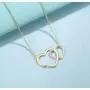 Agvana Heart Necklaces for Women Gold Plated Sterling Silver Cubic Zirconia CZ Interlock Love Dainty Pendant Necklace Anniversary Birthday Jewelry Valentines Day Gifts for Girls Her Wife Girlfriend Agvana Heart Necklaces for Women Gold Plated Sterling Silver Cubic Zirconia CZ Interlock Love Dainty Pendant Necklace Anniversary Birthday Jewelry Valentines Day Gifts for Girls Her Wife Girlfriend