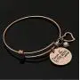 Luvalti Charm Bracelet I Love You to The Moon & Back Adjustable Bangle Gift for Women Girl Sister Mother Friends Womens Rose Gold Luvalti Charm Bracelet I Love You to The Moon & Back Adjustable Bangle Gift for Women Girl Sister Mother Friends Womens Rose Gold