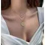 ACC PLANET Constellation Necklace Pendant 14K Gold-Plated Hammered Round Disc Engraved Zodiac Sign Pendant 16.9’’ Adjustable Dainty Necklace Mothers Gifts for Her ACC PLANET Constellation Necklace Pendant 14K Gold-Plated Hammered Round Disc Engraved Zodiac Sign Pendant 16.9’’ Adjustable Dainty Necklace Mothers Gifts for Her