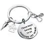 CYTING Veterinarian Keychain These Keys Belong to an Awesome Vet Tech/Nurse Keychain Appreciation Gift Veterinary Medicine Graduation Gift