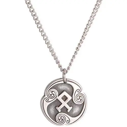 LUSSO Rune Amulet Charms Necklace Norse Viking Runes Collection Charms Pendant Talisman Futhark Jewelry for Women Men LUSSO Rune Amulet Charms Necklace Norse Viking Runes Collection Charms Pendant Talisman Futhark Jewelry for Women Men