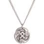 LUSSO Rune Amulet Charms Necklace Norse Viking Runes Collection Charms Pendant Talisman Futhark Jewelry for Women Men