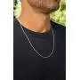 Authentic Solid Sterling Silver Rope Diamond-Cut Braided Twist Link .925 Rhodium Necklace Chains 1.5MM - 5.5MM, 16'' - 30'', Made In Italy, Men & Women, Next Level Jewelry Authentic Solid Sterling Silver Rope Diamond-Cut Braided Twist Link .925 Rhodium Necklace Chains 1.5MM - 5.5MM, 16'' - 30'', Made In Italy, Men & Women, Next Level Jewelry