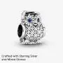 Pandora Jewelry Owl Graduation Crystal and Cubic Zirconia Charm in Sterling Silver Pandora Jewelry Owl Graduation Crystal and Cubic Zirconia Charm in Sterling Silver