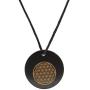 Heka Naturals Shungite Pendant Necklace, EMF Protection Pendant | Shungite Jewelry is Trendy and Used for Chakra and Energy Balancing