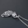 JAJAFOOK Pixiu Pendant Mascot Necklace Lucky and Wealthy Necklace Feng Shui Amulet Animal Pendant