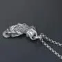 JAJAFOOK Pixiu Pendant Mascot Necklace Lucky and Wealthy Necklace Feng Shui Amulet Animal Pendant