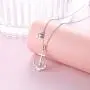 JZMSJF Valentines Day Gift 925 Sterling Silver Faith Hope Love Anchor Necklace Charm Nautical Pendant Jewelry for Women Girls JZMSJF Valentines Day Gift 925 Sterling Silver Faith Hope Love Anchor Necklace Charm Nautical Pendant Jewelry for Women Girls