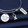 SIDIMELO Cancer Survivor Gift Cancer Fighter Gift Life is Tough But I am Tougher Cancer Awareness Inspirational Daily Reminder Awareness Ribbon Charm Cancer Survivor Bracelet SIDIMELO Cancer Survivor Gift Cancer Fighter Gift Life is Tough But I am Tougher Cancer Awareness Inspirational Daily Reminder Awareness Ribbon Charm Cancer Survivor Bracelet