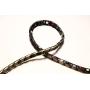Rockyu Stainless Steel Mens Magnetic Necklace for Pain Relief Black Gold Inflammation Reduction for Neck Arthritis Migraine Headaches Shoulders and Back