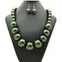Fashion 21 Womens Large Big Simulated Pearl Statement 18'' Necklace and Earrings Set Fashion 21 Womens Large Big Simulated Pearl Statement 18'' Necklace and Earrings Set