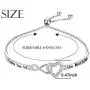 925 Sterling Silver Heart Infinity Bracelet for Women Engraved''I Love You To The Moon And Back'' Adjustable Bracelets for Daughter girlfriend Wife Valentines Day Gifts 925 Sterling Silver Heart Infinity Bracelet for Women Engraved''I Love You To The Moon And Back'' Adjustable Bracelets for Daughter girlfriend Wife Valentines Day Gifts