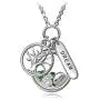 NinaQueen Tree of Life 925 Sterling Silver Locket Pendant Dream and Hope Women Fine Necklace Wedding Gifts For Her Christmas Gifts For Women Birthday Anniversay Gifts For Wife Mom Her Daughter Girls