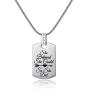 Vinjewelry Stainless Steel Motivational Encouragement Pendant Necklace Gift for Friend/Daughter/Niece/Granddaughter/Son