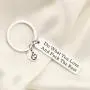 WSNANG Funny Inspirational Gift Do What You Love and Fuck The Rest Keychain Funny Proverbs Gift Friends Quotes Best Friend Appreciation Gift Friendship Jewelry