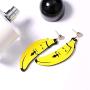 80s Acrylic Fruit Neon Earrings for Women, Fashion Acrylic Fruit Dangle Earring Jewelry