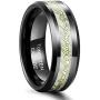 Frank S.Burton 6mm 8mm Celtic Tungsten Rings for Men Women Dragon Design Tungsten Carbide Wedding Band Comfort Fit Size 4-13
