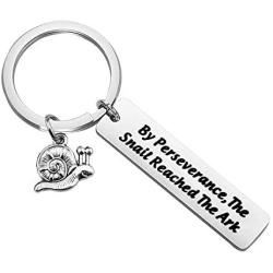 MAOFAED Snail Gift Snail Lover Gift Snail Spirit Gift by Perseverance The Snail Reached The Ark Inspiration Gift for Friend
