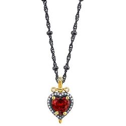 RockLove DISNEY’S SNOW WHITE & THE SEVEN DWARFS Dagger Heart Necklace