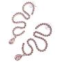 Rambling Rose Fashion Rhinestones Earrings Drop in Big Size Girls Womens Statement Earring