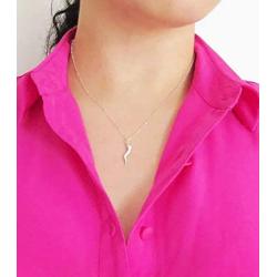 YANCHUN Lucky Italian Horn Necklace and Earrings Italian Jewelry Amulet Necklace for Women Men