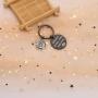 AKTAP Wherever You Go Come Back to Me Graduation Gift Dad Husband Gift Key Ring Deploying Partner Boyfriend Girlfriend Husband Wife Gifts