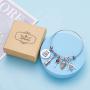 Wine Lover Gifts Flask Bracelet Bangle Wine Is My Happy Place Alcohol Gift for Women Hostess Jewelry