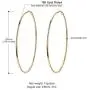 100mm100mm Oversize Hoop Earrings for Women, Black/18K Gold Plated Stainless Steel Big Hoop Earrings Hypoallergenic, Statement Jewelry, Gift for Her 100mm100mm Oversize Hoop Earrings for Women, Black/18K Gold Plated Stainless Steel Big Hoop Earrings Hypoallergenic, Statement Jewelry, Gift for Her