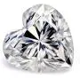 Bhumi Gems 5CT Heart Cut VVS1 Colorless Loose Moissanite Diamond, Fancy Cut, Loose Gemstone, Sparkling, Genuine Diamond, Real Genuine Moissanite 4 Making Ring, Pendant, Necklace, Earring, Gift For Her