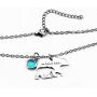 Mom Necklace for Women Mama Bear Necklace Gift from Daughter Son Mother Engraved Birthstone Pendant Novelty Women Jewelry for Birthday, Mother’s Day, Christmas, Thanksgiving, Wedding, Baby Shower