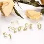 KissYan Initial Stud Earrings, 925 Sterling Silver Post Hypoallergenic Simulated Diamond Alphabet Letter Earrings Fashion Jewelry Gift for Women Girls KissYan Initial Stud Earrings, 925 Sterling Silver Post Hypoallergenic Simulated Diamond Alphabet Letter Earrings Fashion Jewelry Gift for Women Girls