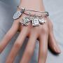 G-Ahora Tale as Old as Time Beauty and The Beast Bracelet Necklace Belle Jewelry