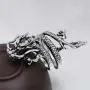 Ailiessy Punk Dragon Open Rings Vintage Chinese Dragon Index Finger Rings Adjustable for Women Men Domineering Zodiac Rings Jewelry Ailiessy Punk Dragon Open Rings Vintage Chinese Dragon Index Finger Rings Adjustable for Women Men Domineering Zodiac Rings Jewelry